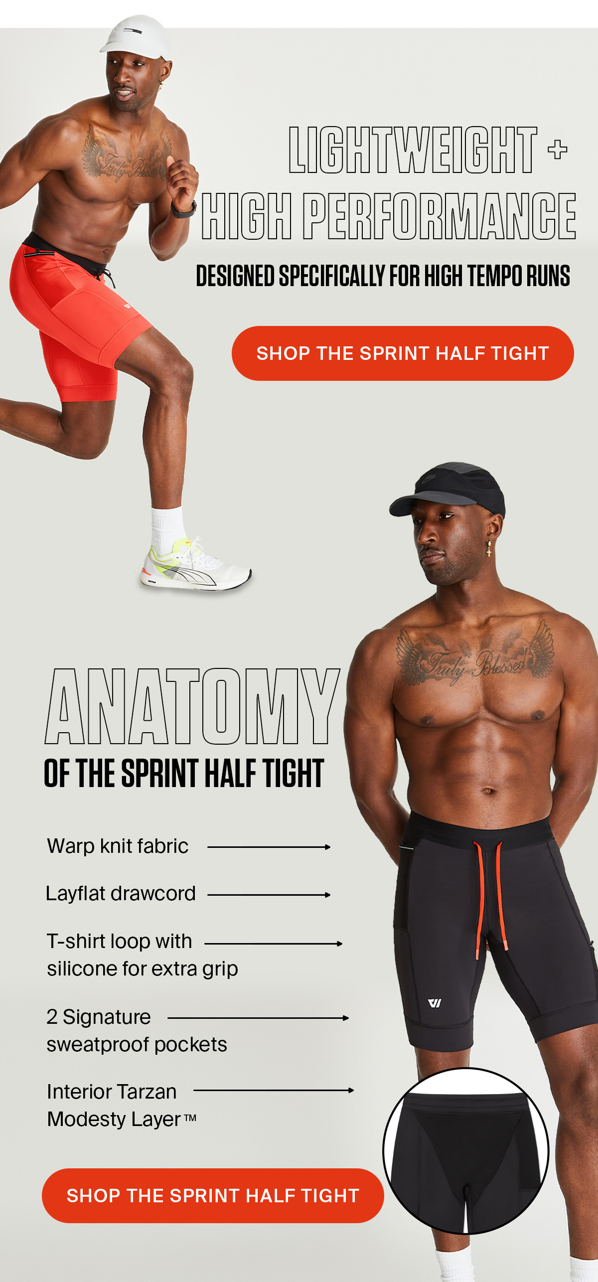 SPRINT HALF TIGHT | SHOP NOW