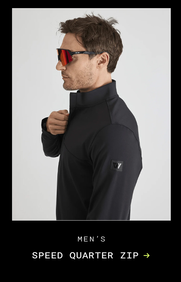 MENS SPEED QUARTER ZIP | SHOP NOW