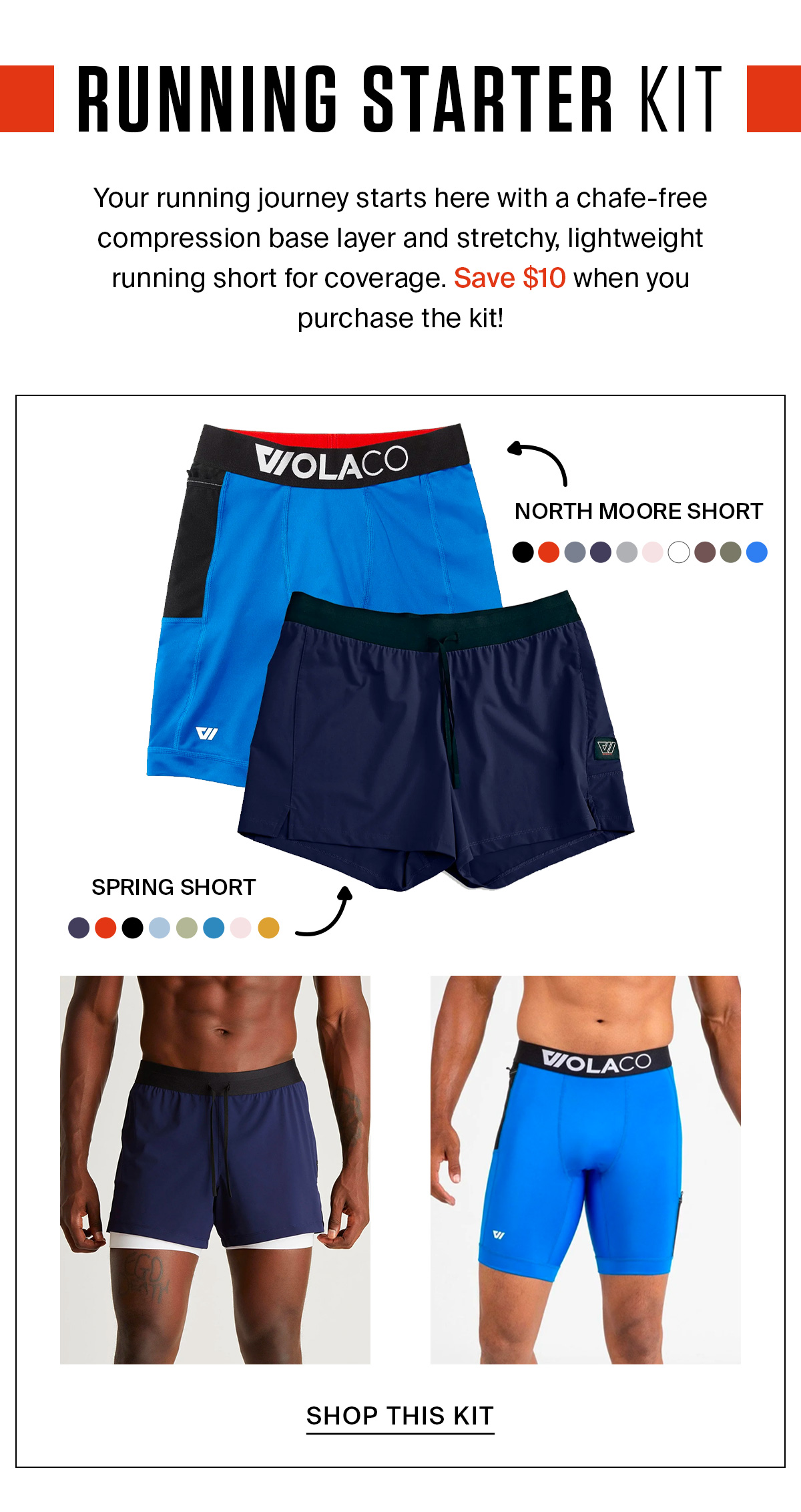 RUNNING STARTER KIT | SHOP NOW