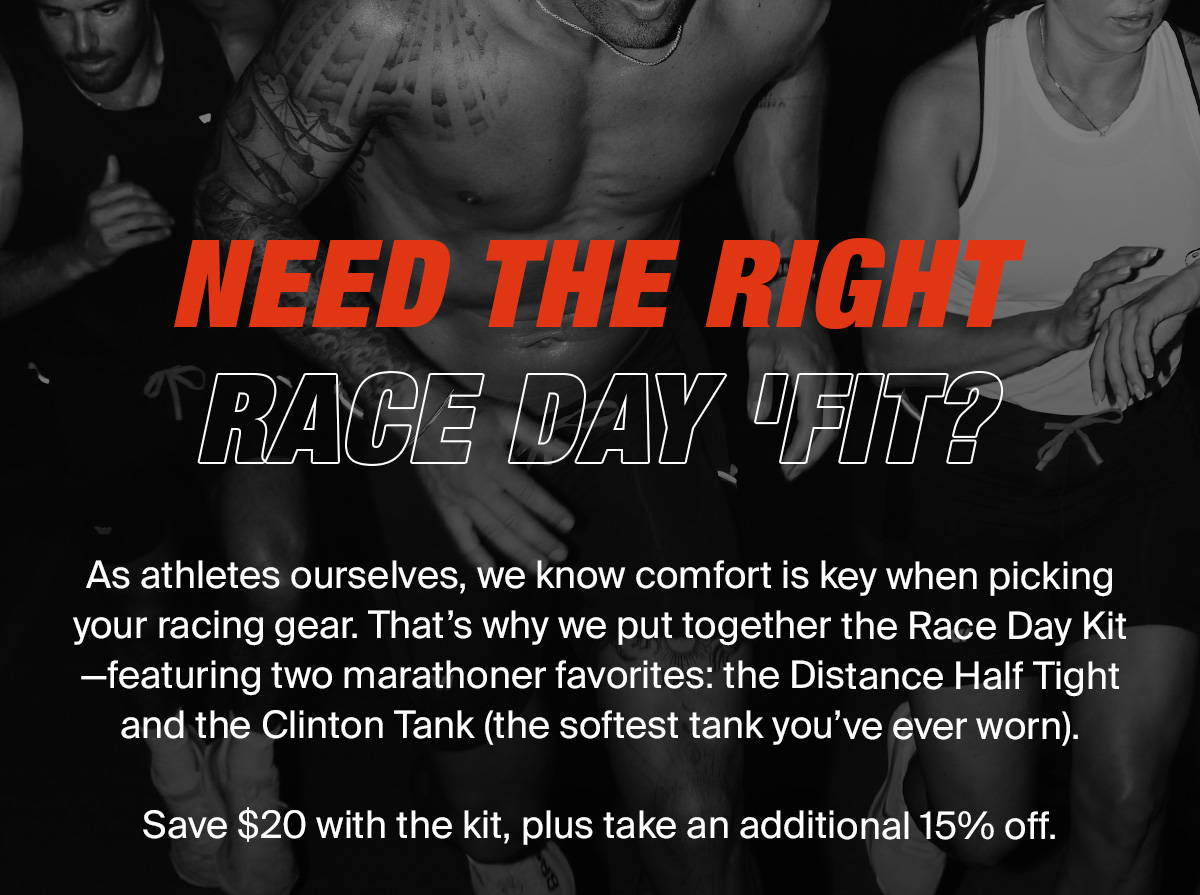 RACE DAY KIT | SHOP NOW