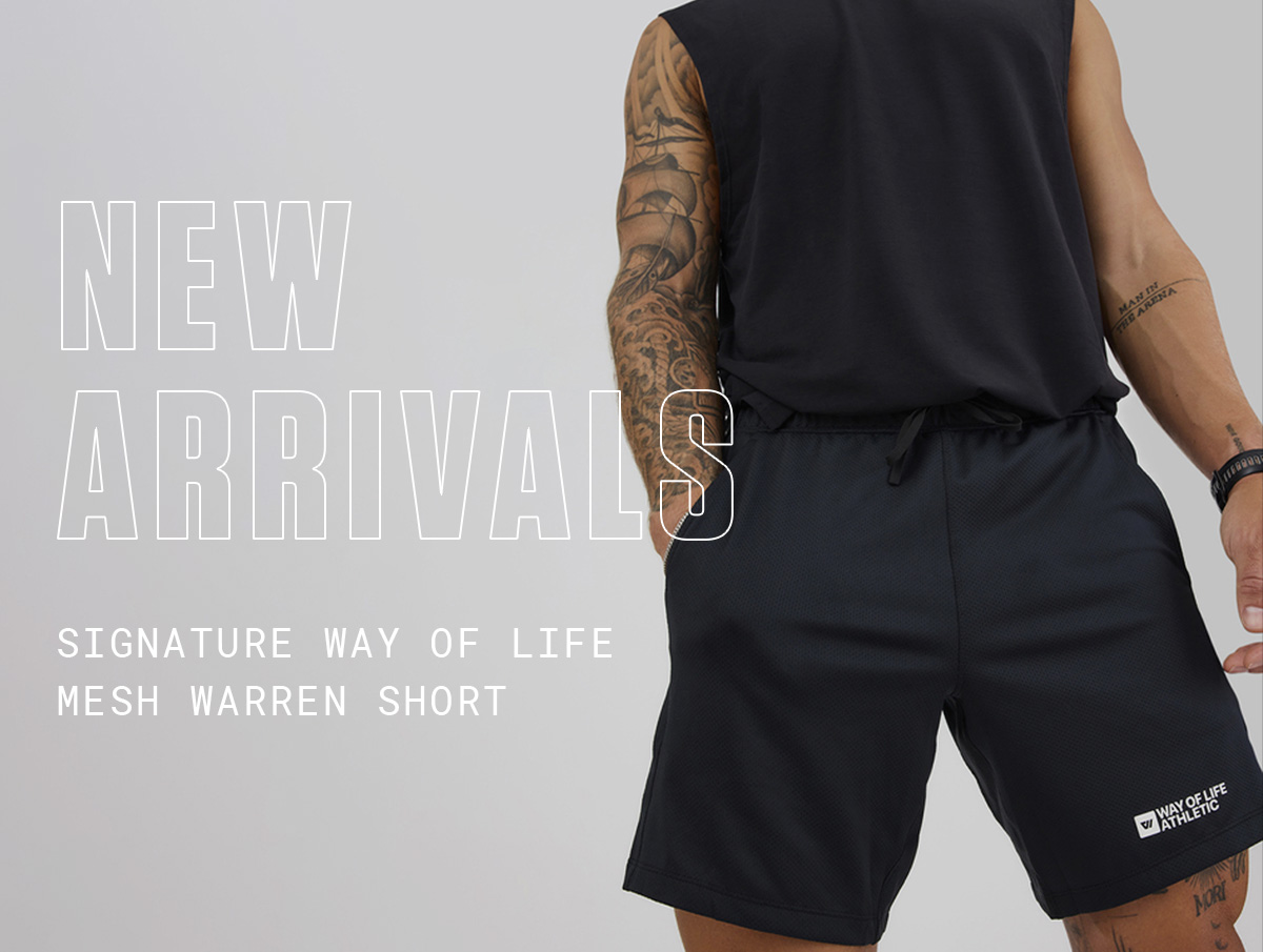 NEW | MESH WARREN SHORT