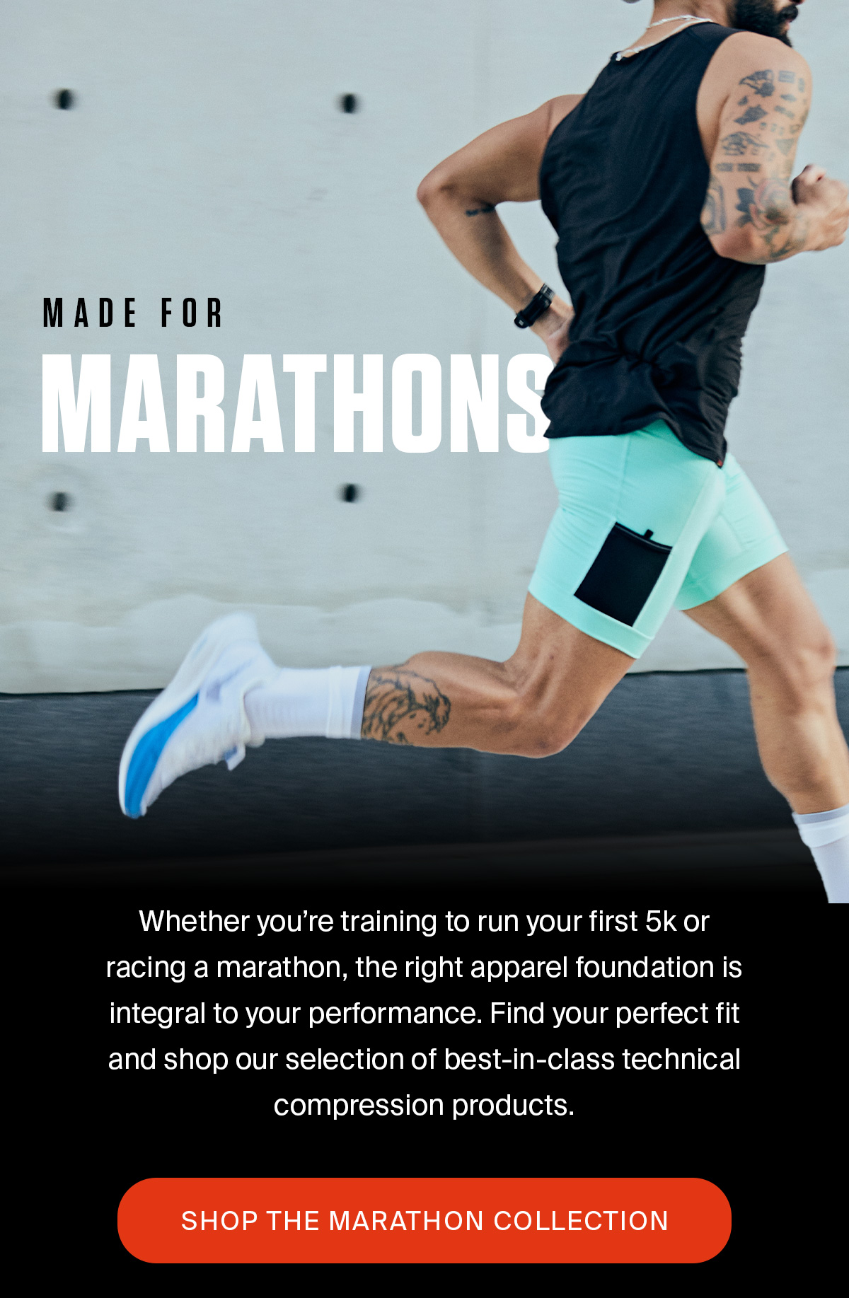 THE MARATHON COLLECTION | SHOP NOW