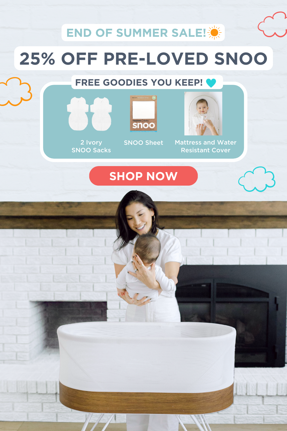 Did you know you can get a SNOO for 895?! Happiest Baby