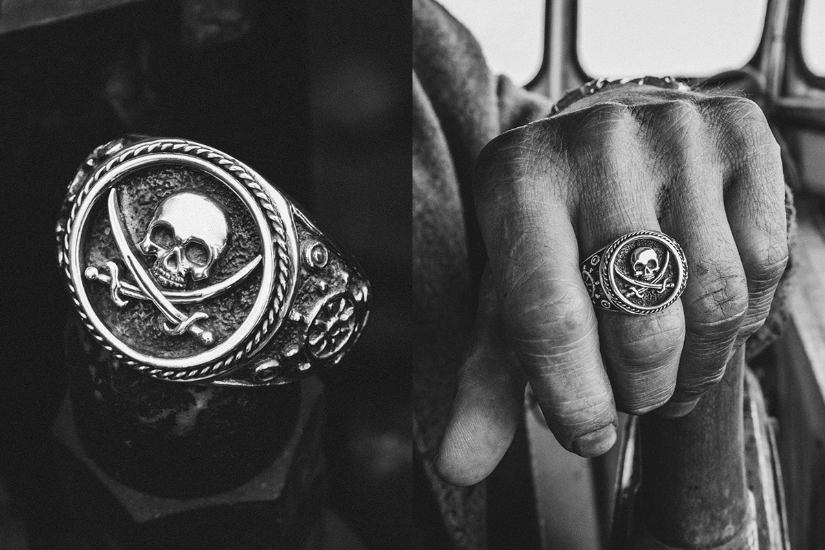 Jolly Roger Ring — Now Available Clocks And Colours