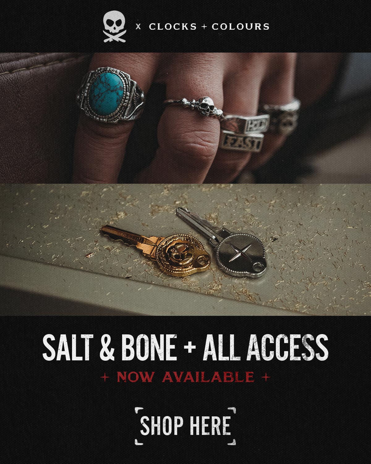 Pete's Pirate Life Drop — Now Available Clocks And Colours