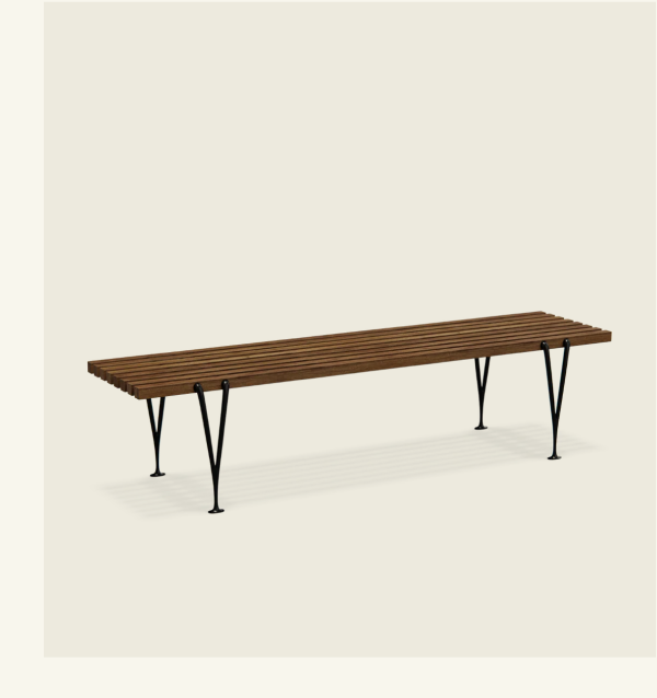 Arrives by 12/24: The Acton Slat Bench