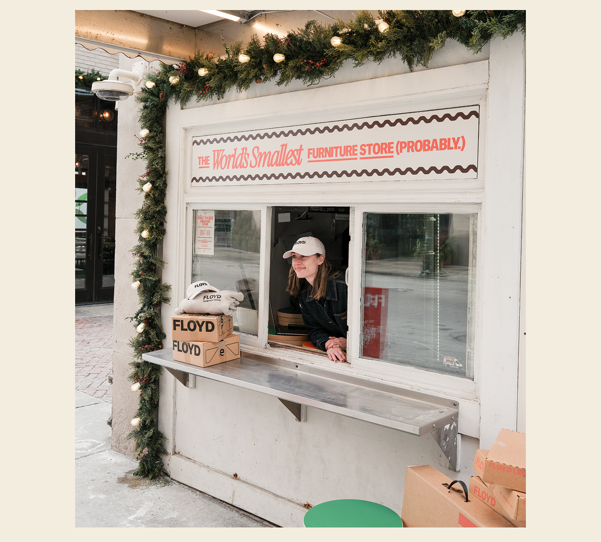 Scenes from The World's Smallest Furniture Store (Probably.)