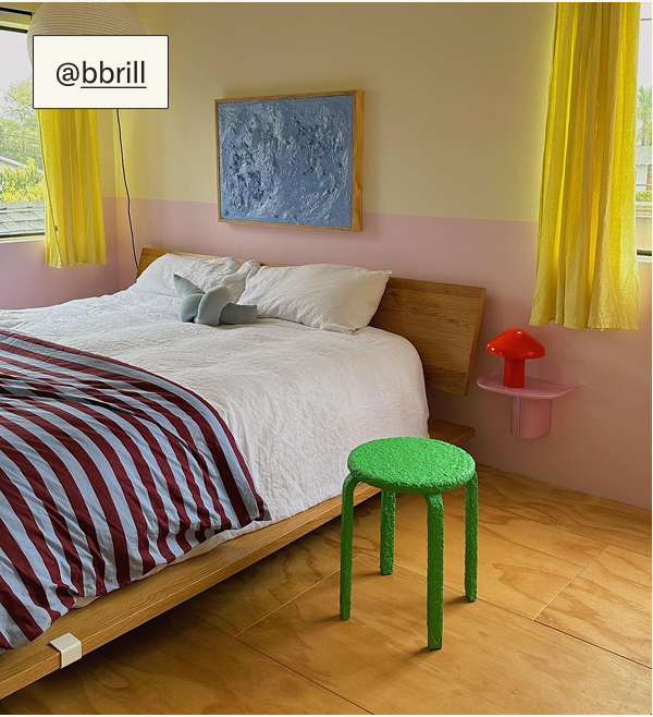 The Bed Frame, styled by @bbrill