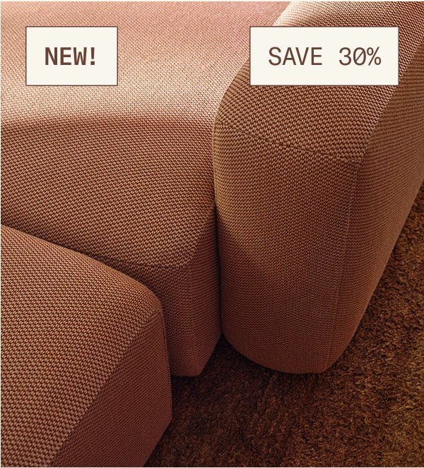 Members save 30% on The NEW Soft Serve Sectional