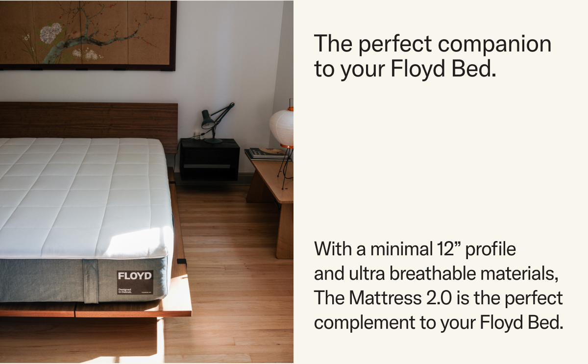 The perfect companion to the Floyd Bed. 