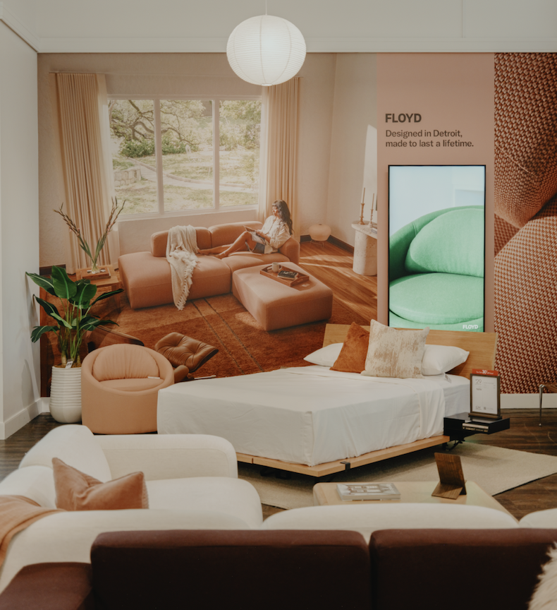 Floyd at Gardner White Canton.