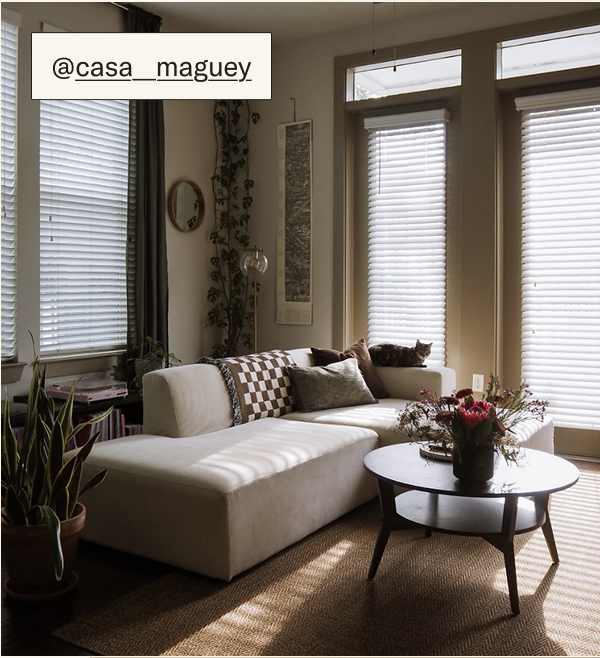 The Form Sectional, styled by @casa_maguey