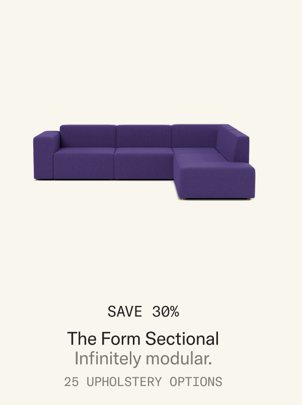 Save 30% on The Form Sectional