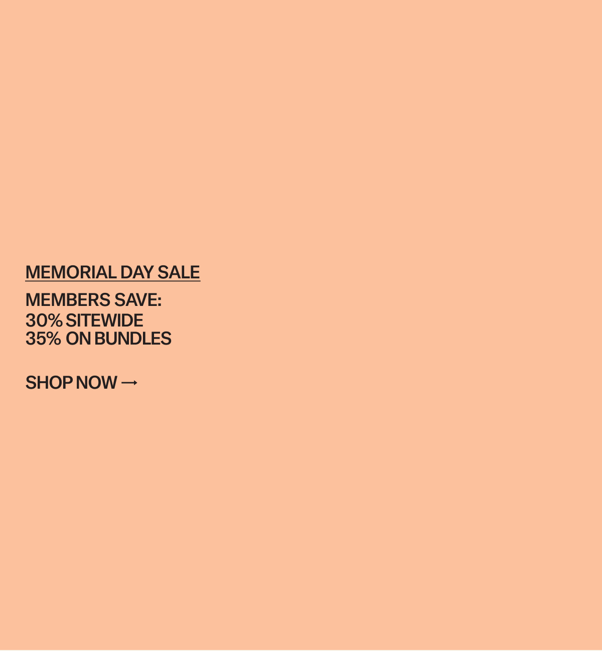 The Floyd Memorial Day Sale: Members save 30% sitewide and 35% on bundles