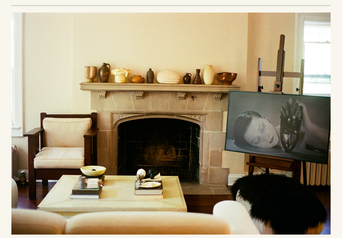 Pictured: The interior of Lana & David's home