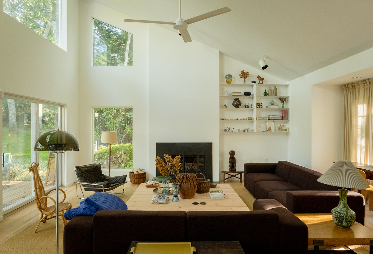 The Form Sectional in Chestnut (Tonus by Kvadrat)