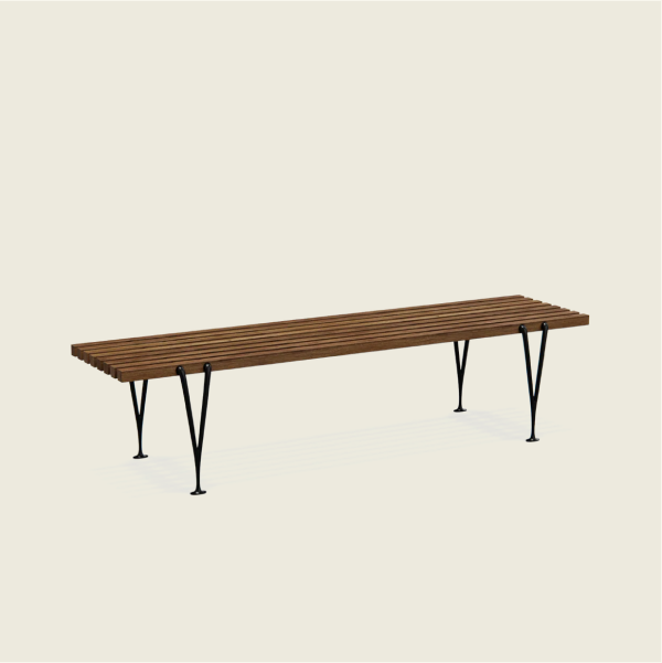 Arrives by 12/24: The Acton Slat Bench.