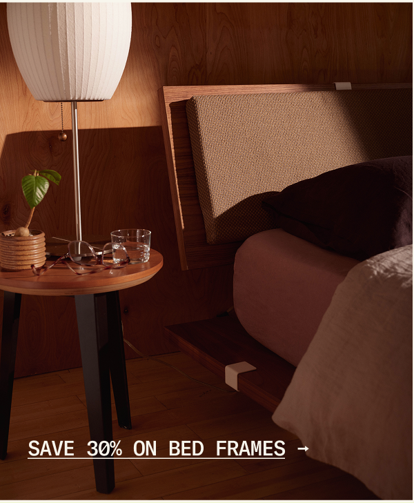 Save 30% on Bed Frames