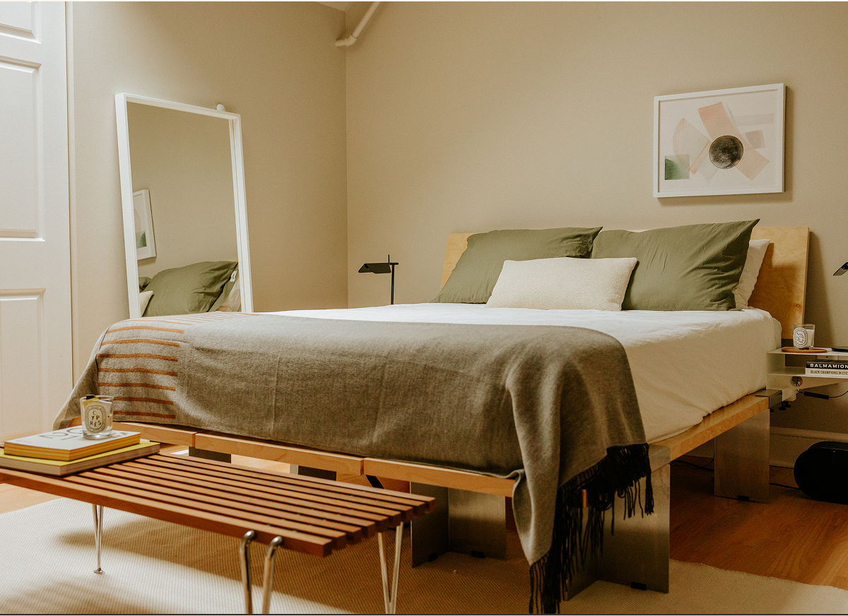 Save 30% on everything, sitewide—like The Lift Off Bed Frame & Acton Slat Bench