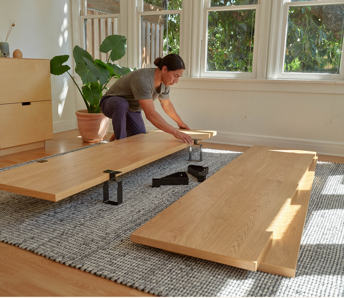 The Floyd Bed Frame is designed to grow with you.