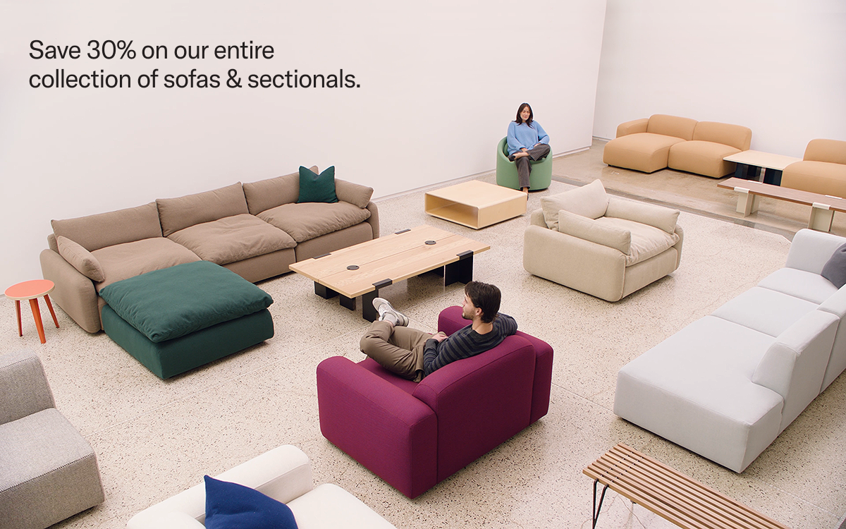 Ending soon: Our entire collection of sofas and sectionals is 30% off 