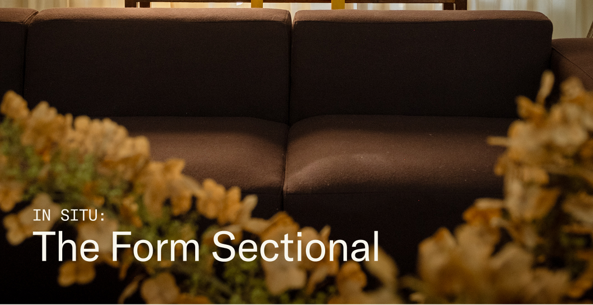 In Situ: The Form Sectional