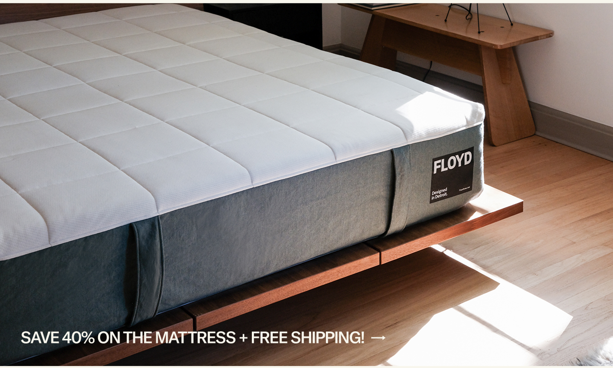 Save 40% on The Mattress (2.0) + Free Shipping!