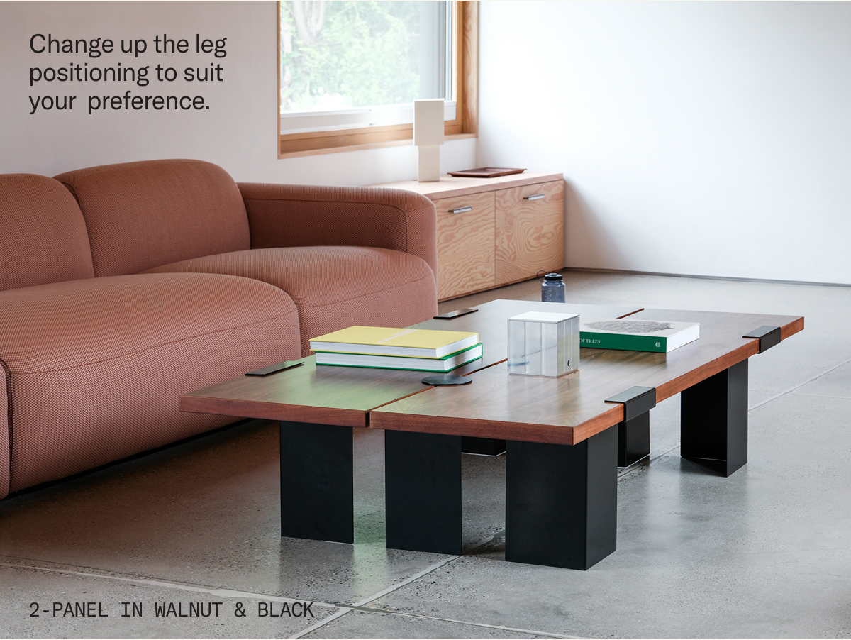 Change up the leg positioning to suit your preference.