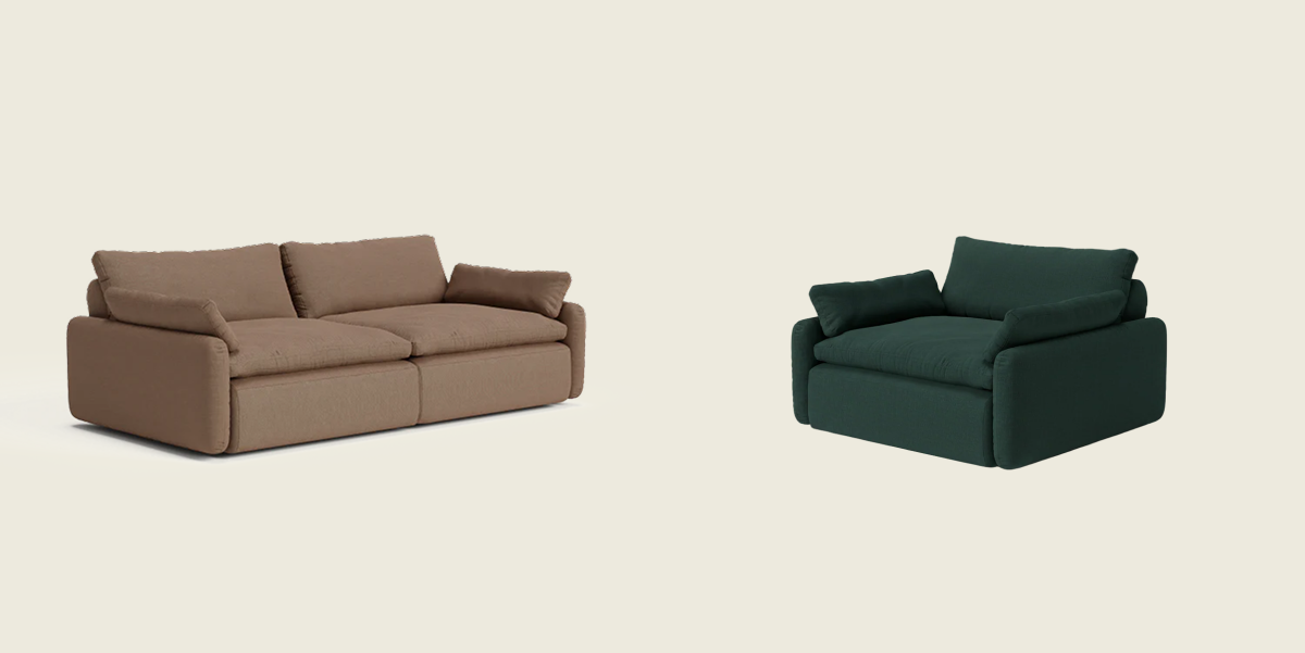 Pictured: The Soft Serve Sectional, now 30% off or 35% off when you bundle and save.