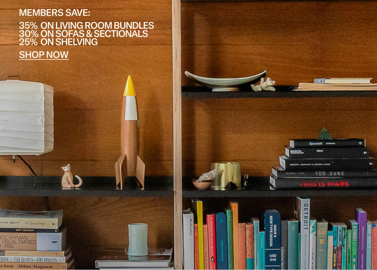 Members save 25% on Shelving