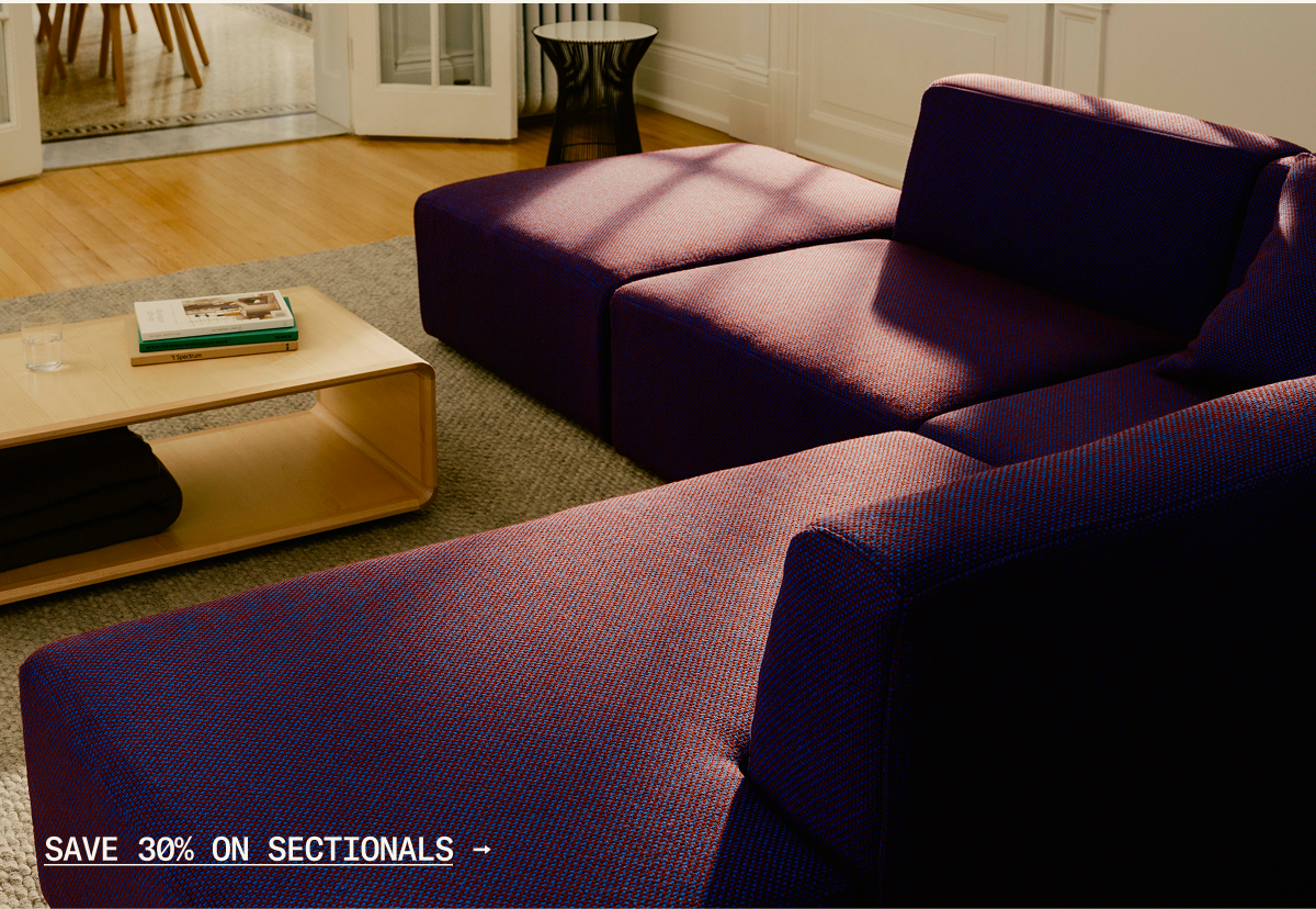 Save 30% on Sectionals