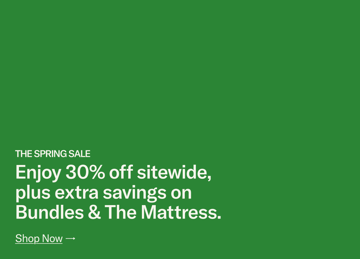 The Spring Sale: Members save 30% sitewide + more!