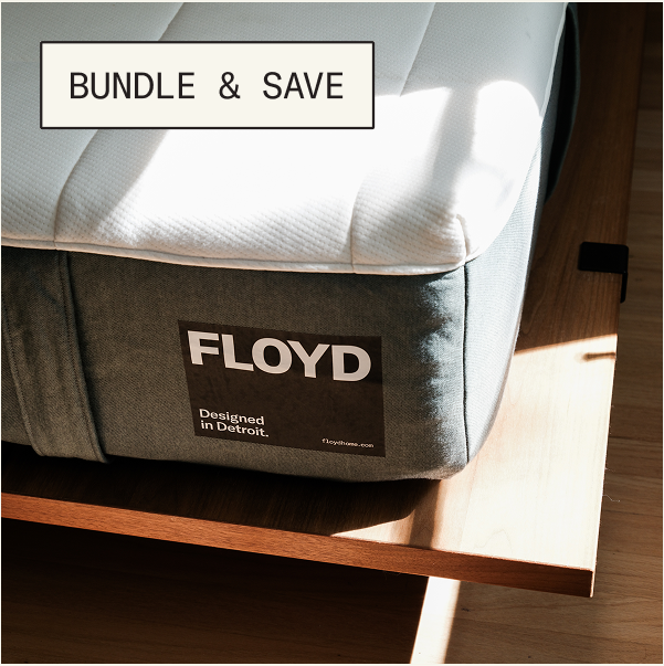 Save 35% when you bundle The Mattress 2.0 and The Bed Frame