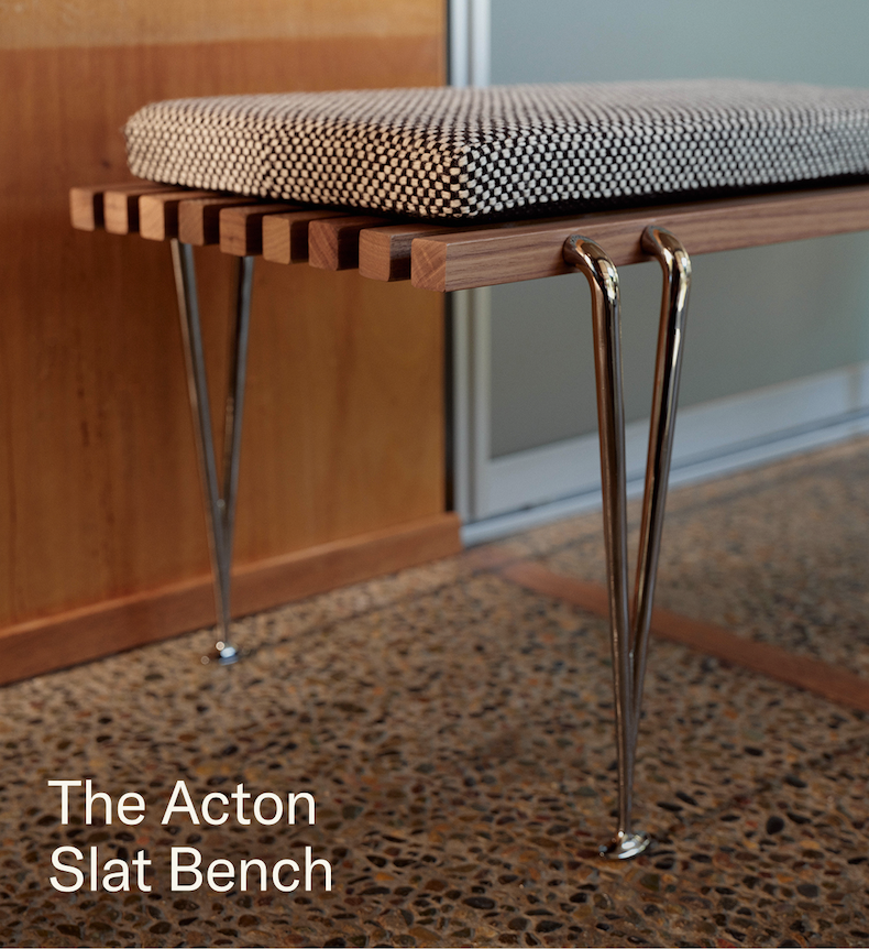 The Acton Slat Bench