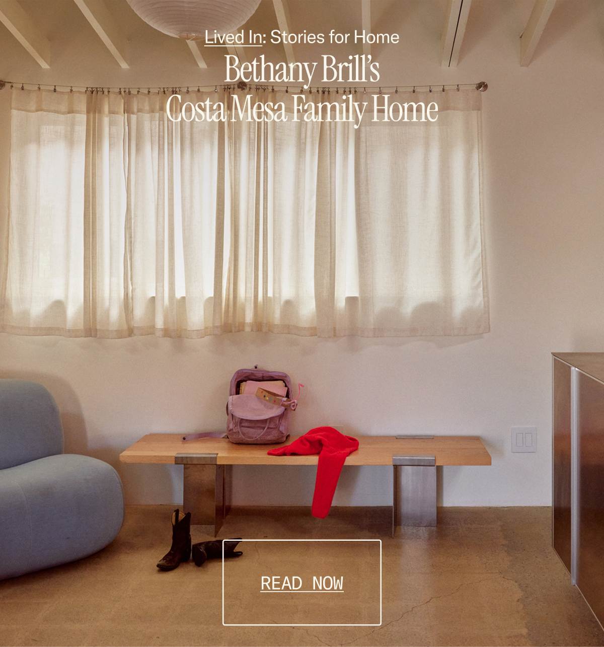 Lived In: Bethany Brill's Costa Mesa Family Home