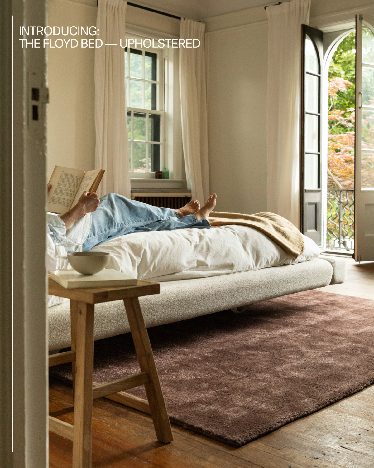 Introducing: The Floyd Bed – Upholstered