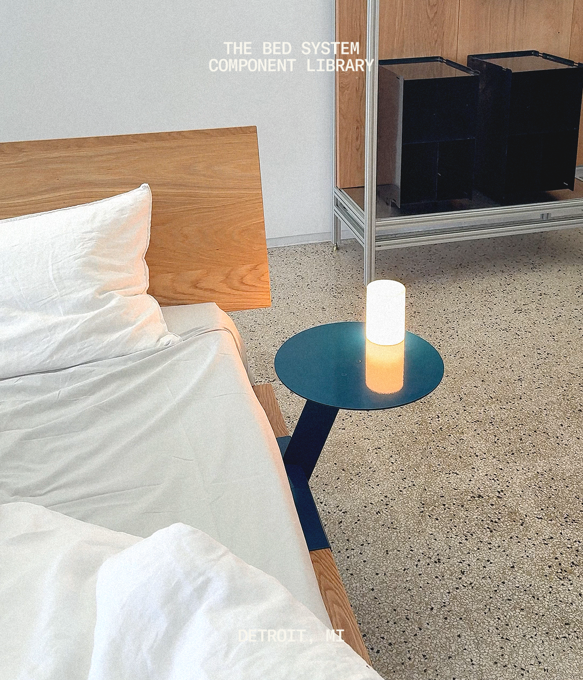 The Bed System Component Library: The Pop Bedside Table