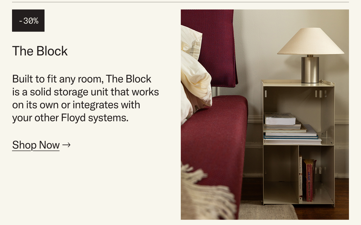 Save 30% on The Block
