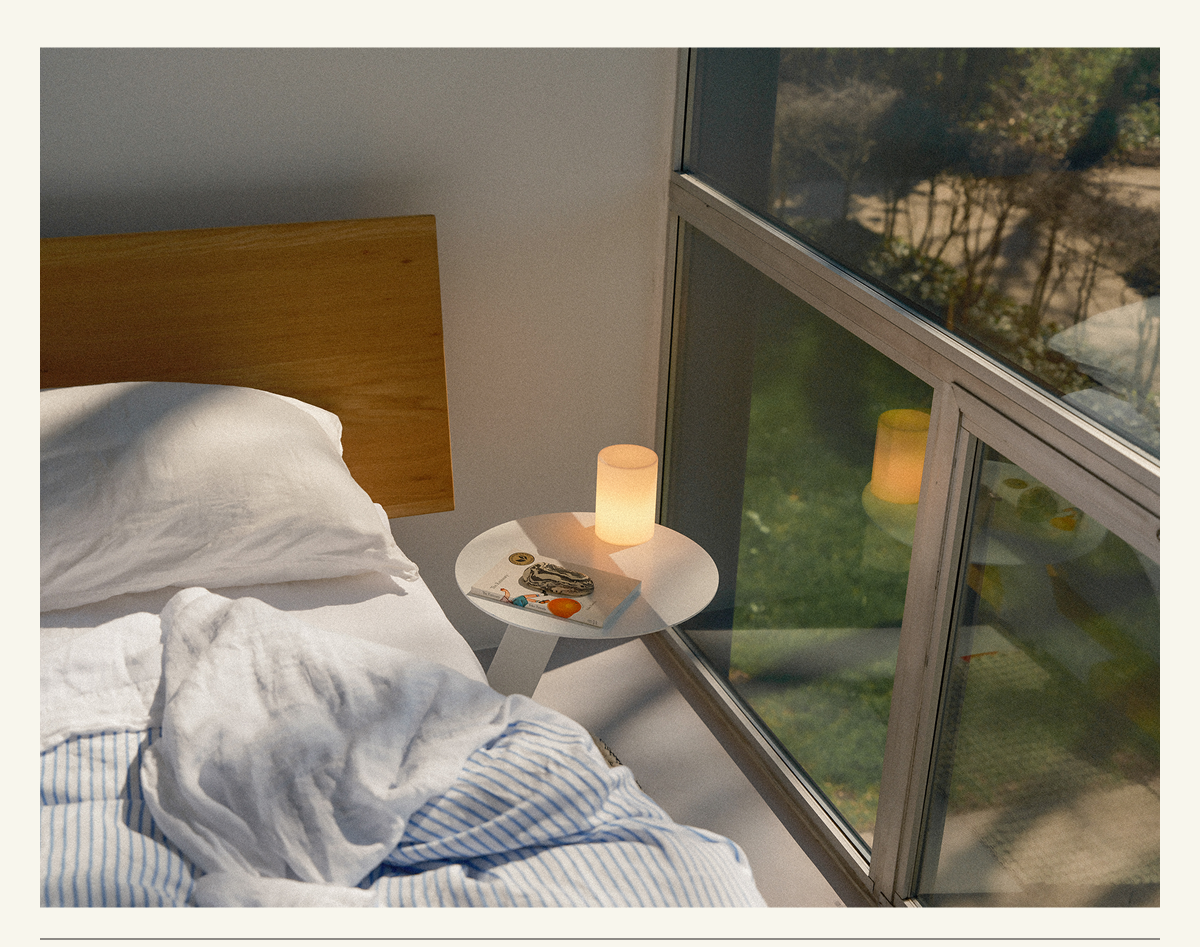 The Pop Bedside Table with Integrated Light