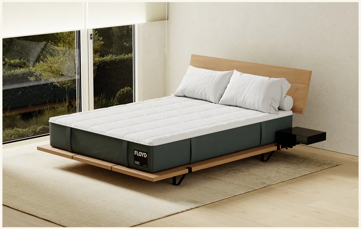 The new and improved Floyd Mattress - now 60% off with the purchase of a Bed Frame.