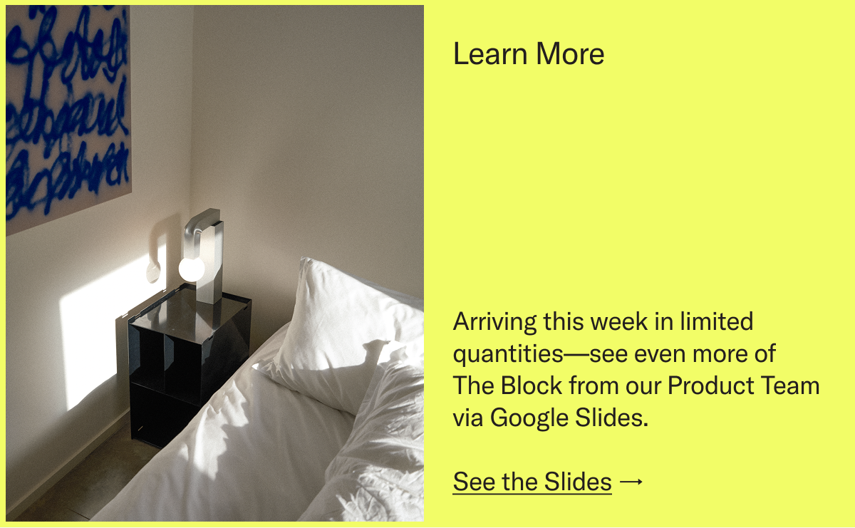 Arrive this week in limited quantities—see more from our Product Team via Google Slides