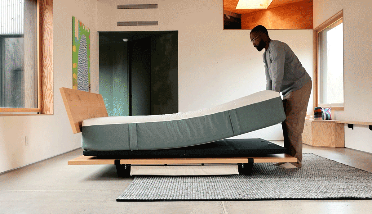 The Adjustable Base — easy to set up, easy to adjust.