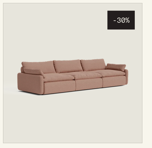 Save 30% on The Sink Down Sectional & Lounge Chair