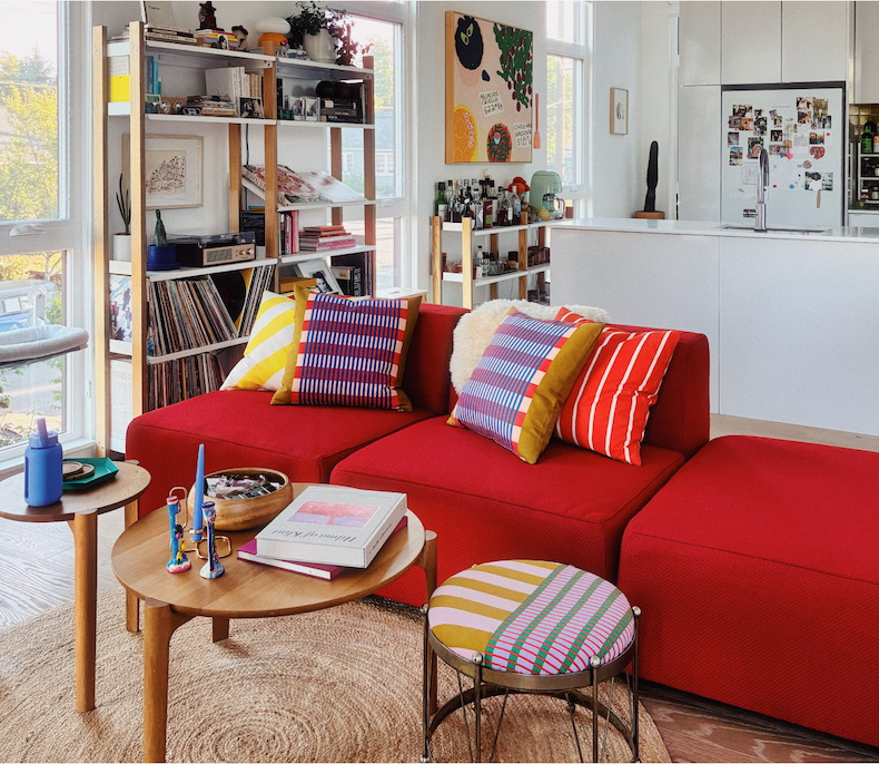 The Form Sectional, styled by Brandi Herrera.