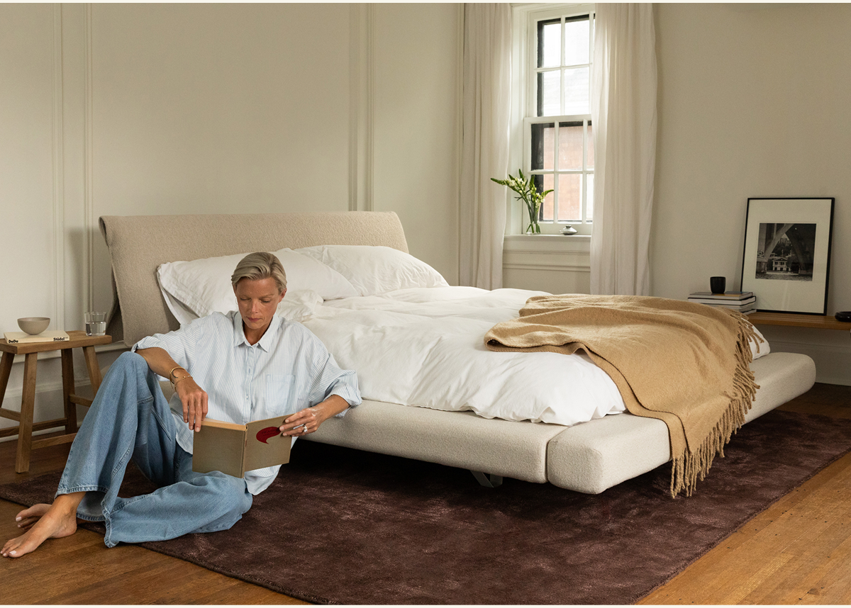 Pictured: The Floyd Bed — Upholstered, Original