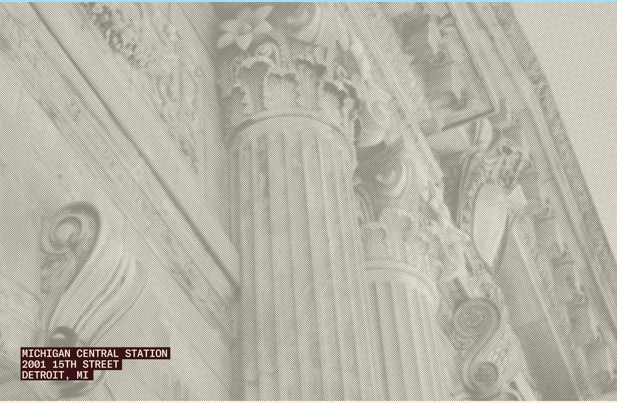 Michigan Central Station: 2001 15th Street, Detroit, MI