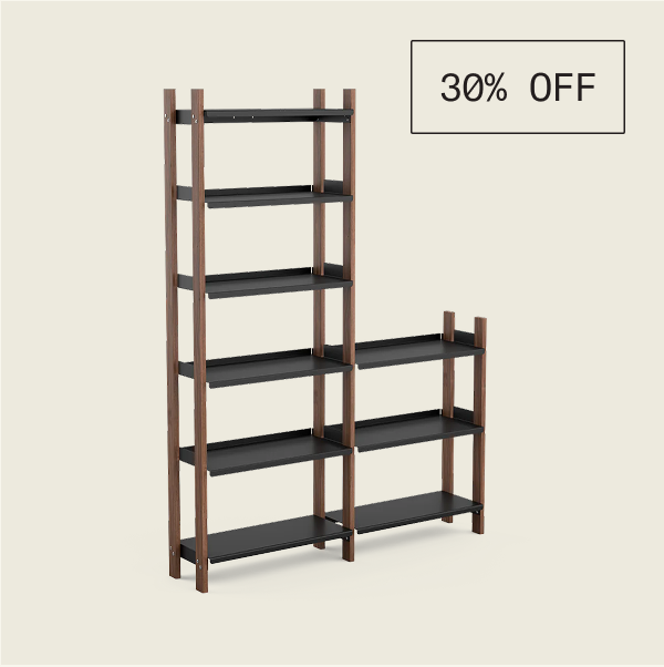 Members save 30% on The Shelving System