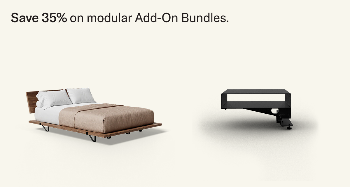 Save 35% on modular Add-On Bundles