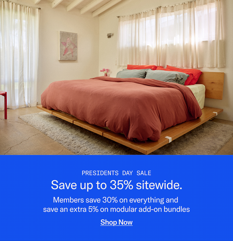 Presidents Day Sale: Save up to 35% sitewide.