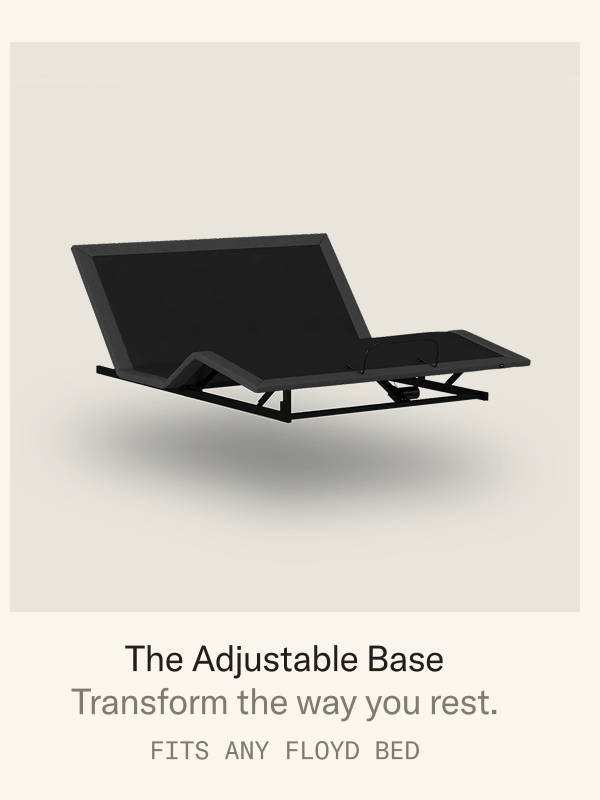 The Adjustable Base: Transform the way you rest.